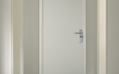 Porte blindée intérieure installée dans un local sécurisé